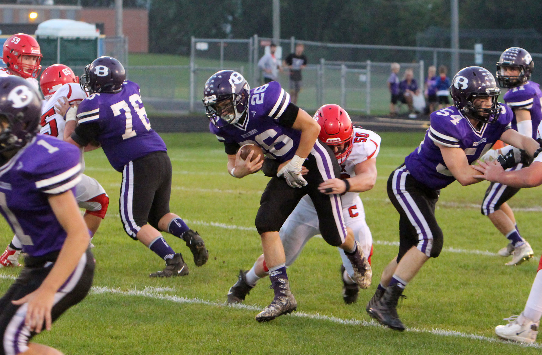 Colfax at Boyceville football 9-20-19
